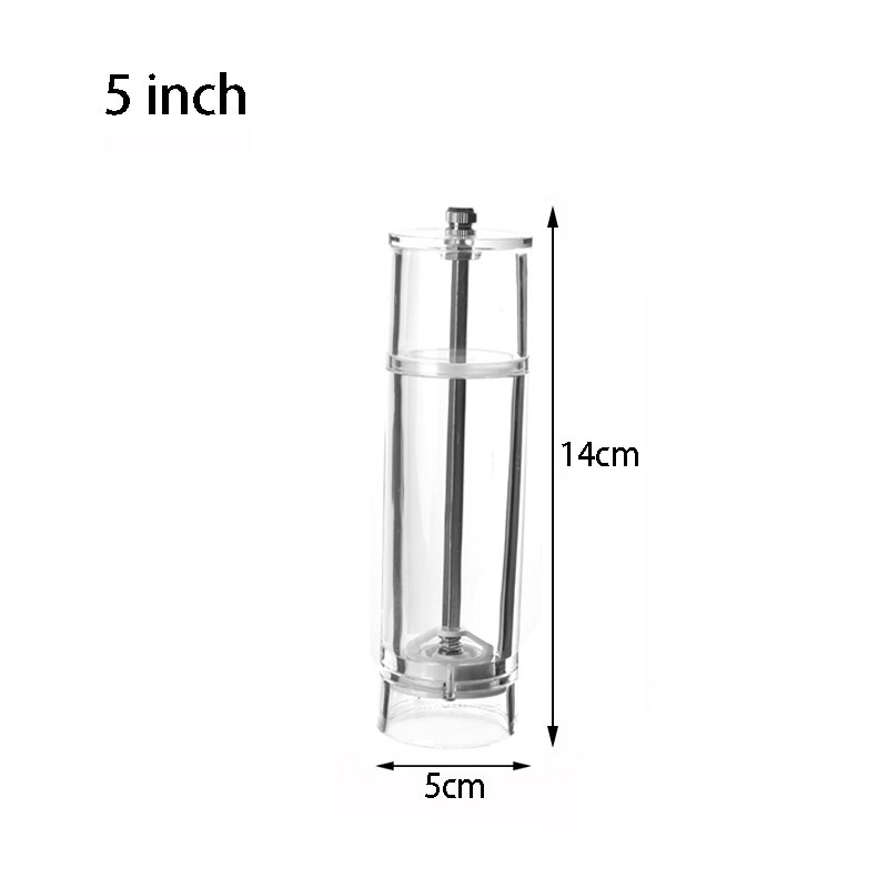 Acryl Salz Und Pfeffermühle Manuelle Pfeffermühle Multi-zweck Getreide Mühlen Gewürz würzen Schleifer Küche Werkzeuge: C07