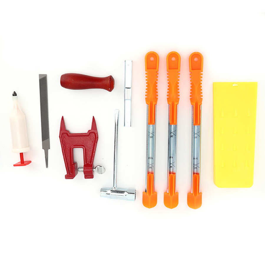 Chain Saw Files Kit Chainsaw Filing Sharpening Grinding Tool Industrial Parts