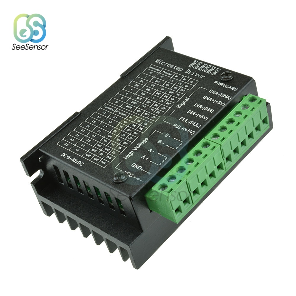 Scheda Driver Motore Passo-Passo TB6560 Aggiornata - 3A, 32 Sottodivisioni, Per 42/57
