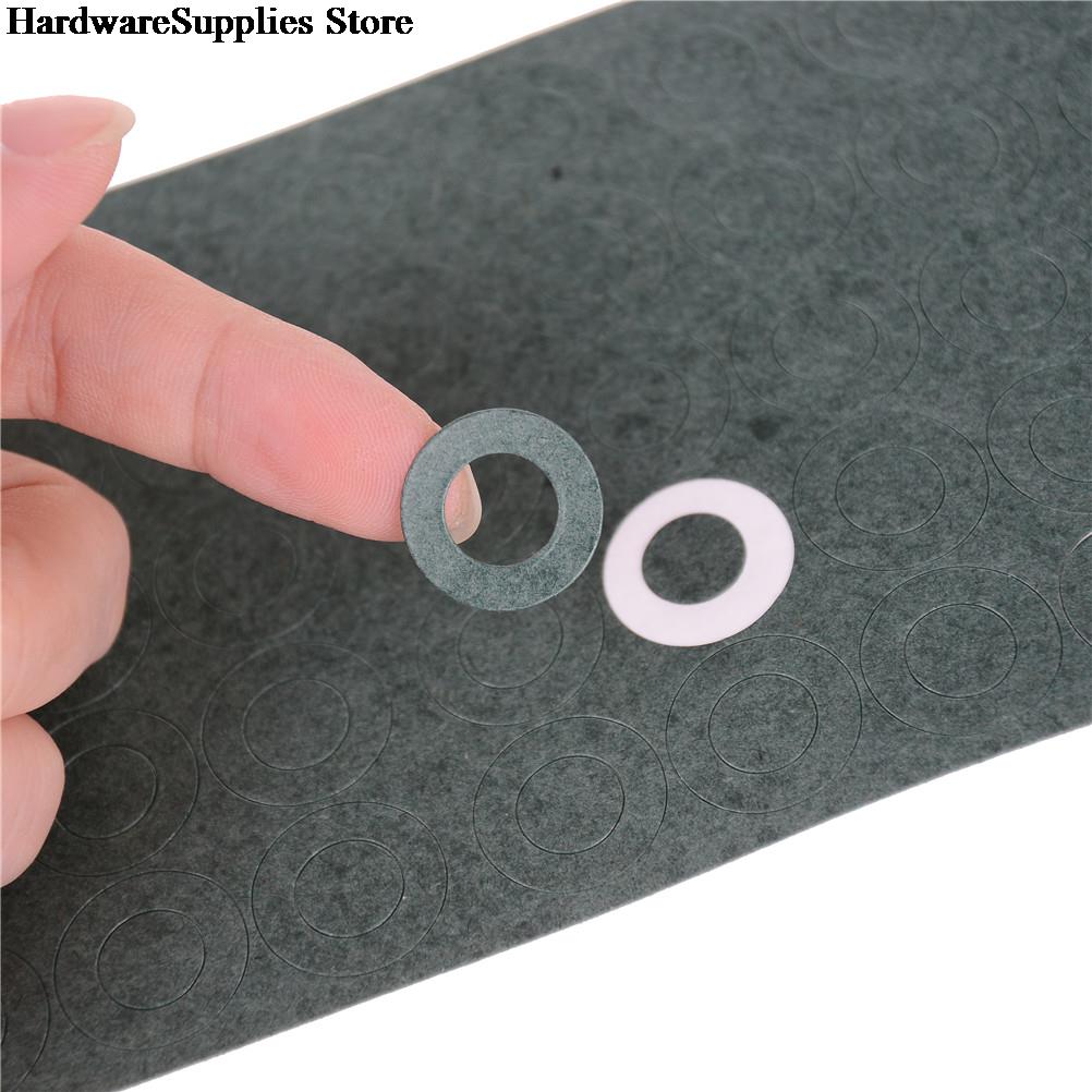 100Pcs/Sheet 18650 Li-ion Battery Insulation Gasket Barley Paper Battery Pack Cell Insulating Glue Patch Electrode Insulated Pad