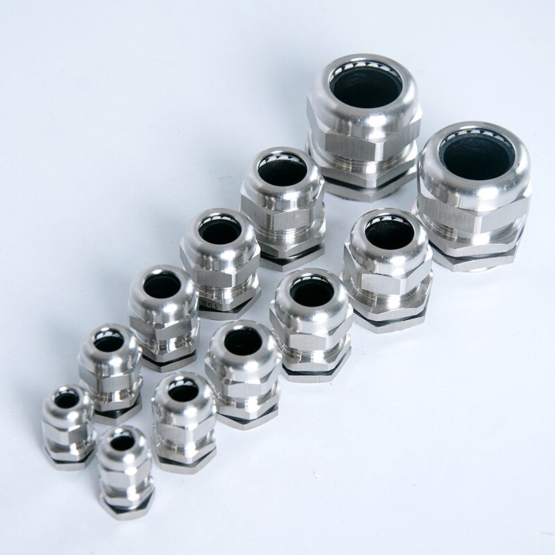 304 acier inoxydable métal presse-étoupe étanche glande britannique G américain NPT scellé tête fixe