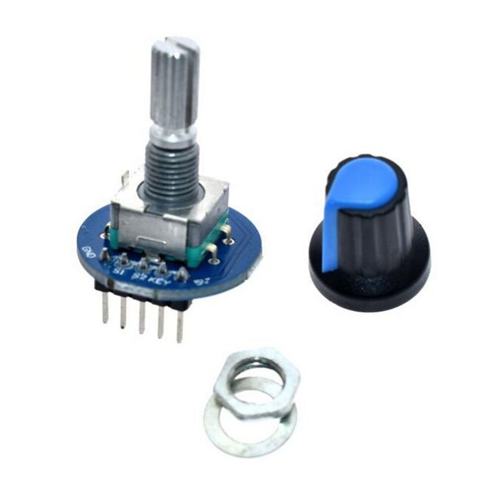 1 Pcs Digitale Controle Module Rotary Encoder Module Rotary Potentiometer Met Knop Cap