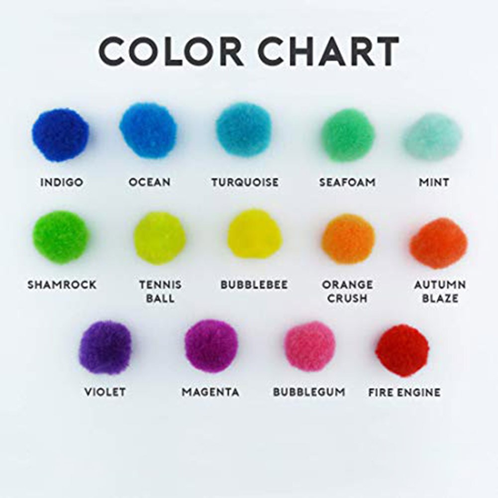 Artesanía de costura DIY, 300 Uds., pompón multicolor, artesanía de piel, pompones suaves, decoración de boda, coser en tela, accesorios