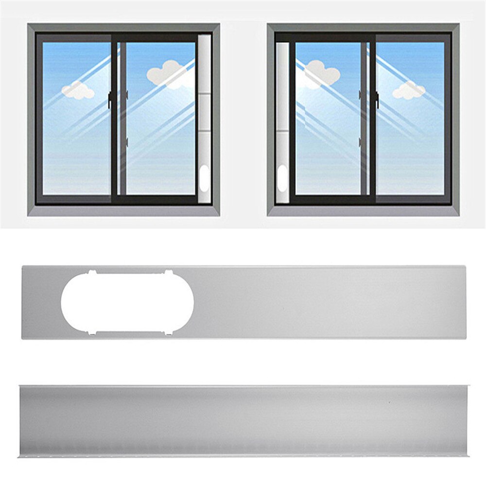 2/3Stck Universal- Fenster Dichtung Platte Einstellbare halt Luft Auslauf Klimaanlage Fenster Abdichtung Bausatz für Heimat Tragbare Luft Klimaanlage