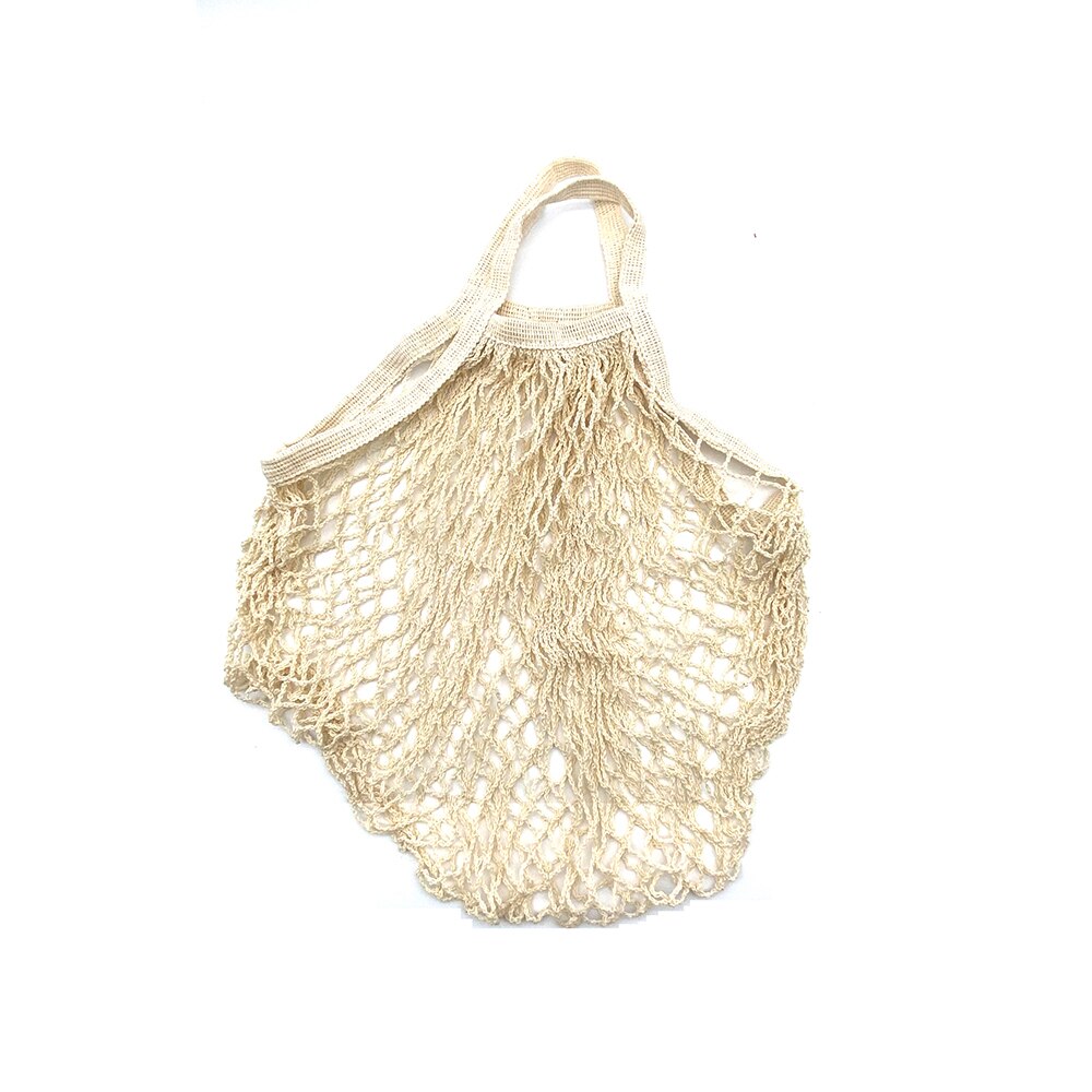Totes Gittergewebe Tasche Baumwolle Schnur Produzieren Einkaufen Schildkröte-taschen Lebensmittel Kurzen Griff Netz Schulter-Tasche Obst Gemüse wiederverwendbar