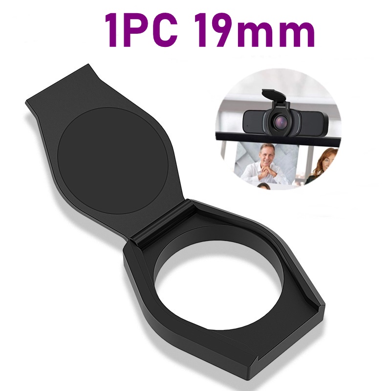 Cubierta de privacidad para cámara web para portátiles, obturador de cámara Usb, tapa de lente Universal a prueba de polvo con adhesivo fuerte para Macbook, ordenador y PC: Naranja