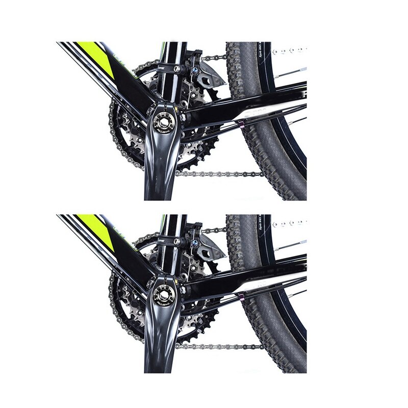 RISIKO Fahrrad Kurbel Bolzen Aluminium Legierung M18 Fahrrad Tretlager Kappe für PROWHEEL MTB Rennrad Kurbel