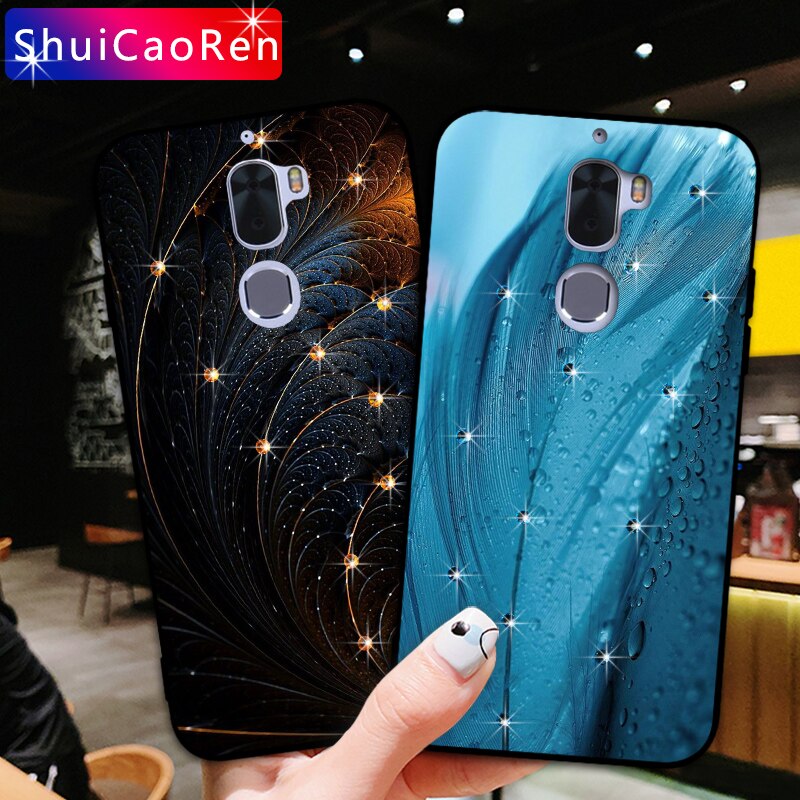 Luxury Silicone Cases For Coolpad Cool 1 LeTV Cool1 Glitter Diamond Shell Back Cover For LeEco Le Cool 1 Rhinestone Case