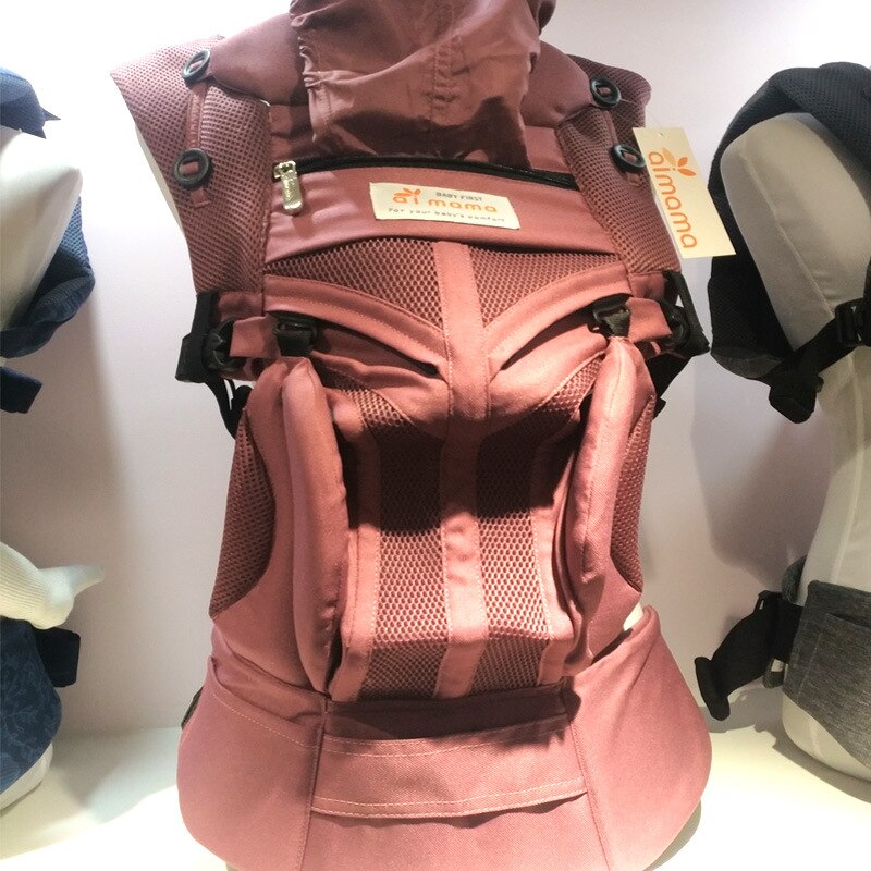 360 Adjustable At All Stages Ergonomic Baby Carrier Infant Hip Seat Carrier Sling Front Facing Backpacks for Baby Activity Gear: 7