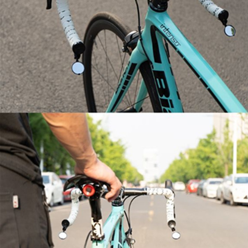 Rétroviseur de vélo, guidon d'autoroute, bouchon cassé, rétroviseur extérieur réglable, lunettes de sécurité