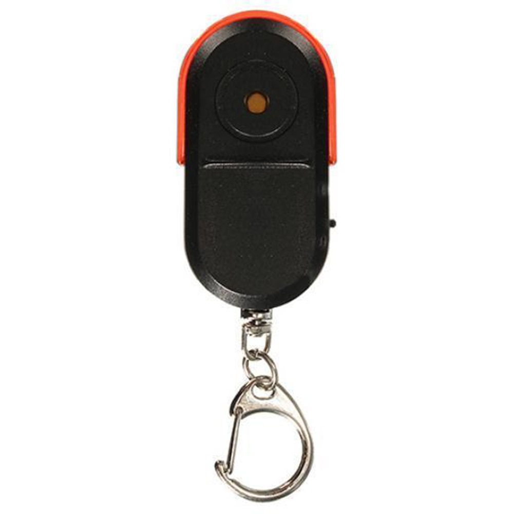 Mini Anti-lost Whistle Key Finder Wireless Alarm Smart Tag Key Locator Keychain Tracker Whistle Sound LED Light Things Tracker