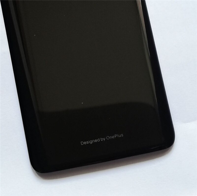 Oneplus6 100% Original Glass Rear Housing Cover For Oneplus 6 One plus Back Door Repair Replacement Battery Case + Sticker Glue