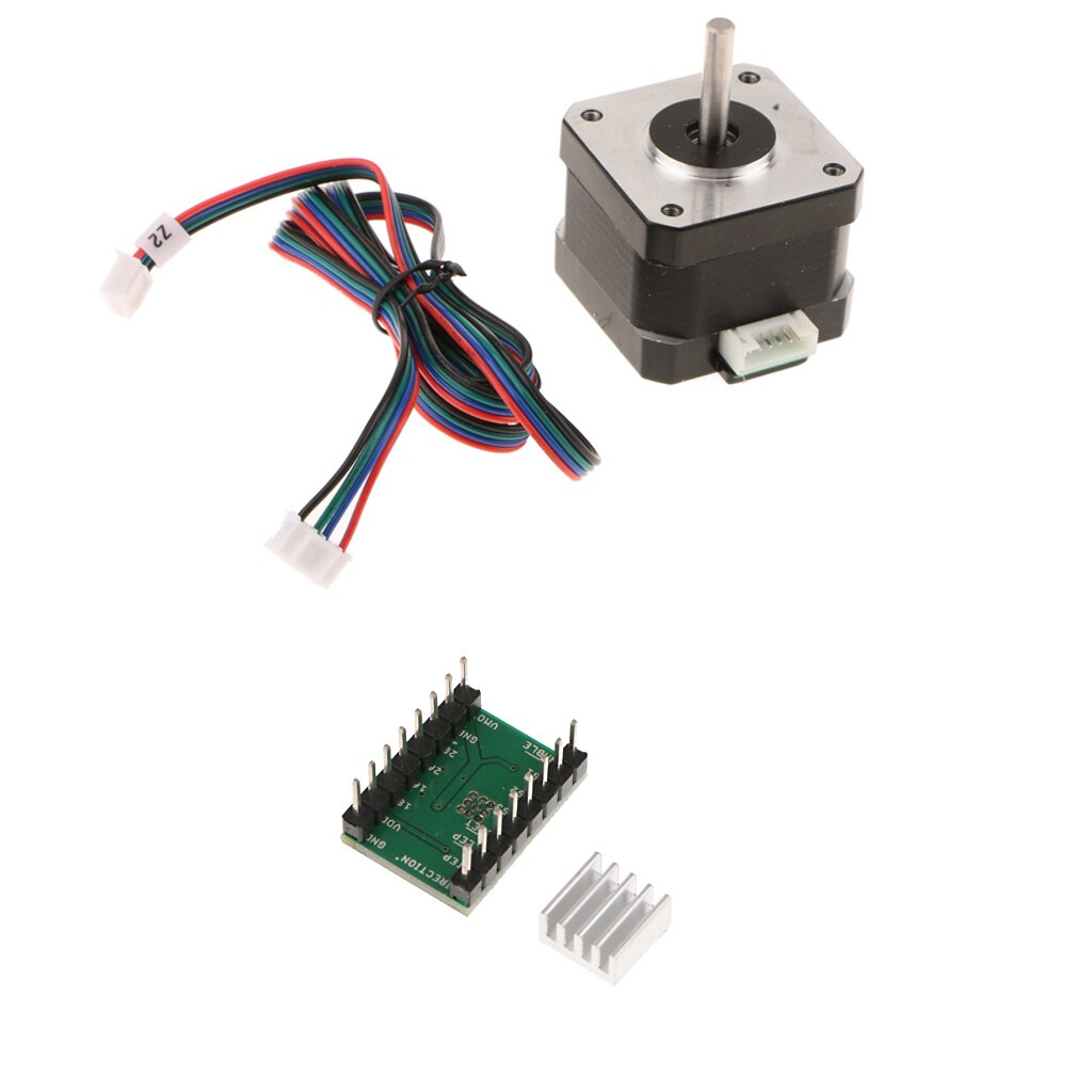 Nema 17 stepper engine  sl42 sth 34-1504a +  stepper engine ajuri 3d tulostimelle