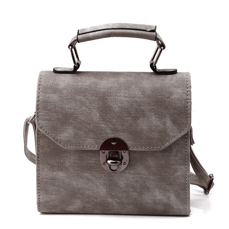 Zomer vintage leren tas dames avondtas dames handtas schoudertas dames messenger bag: Lichtgrijs
