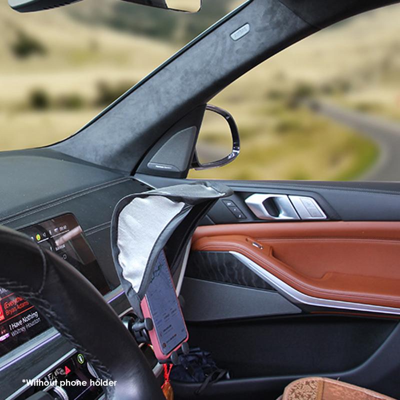 Mobiele telefoon paraplu zonnescherm zonnescherm voor telefoon mobiele telefoon houder verblinding blokkerende zonnescherm voor telefoon voor auto motorfiets fiets
