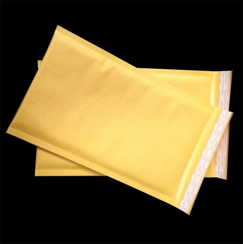 10pcs 7 Sizes Kraft Bubble Mailers Padded Envelopes Self Seal Envelope Bubble Envelope Envelopes