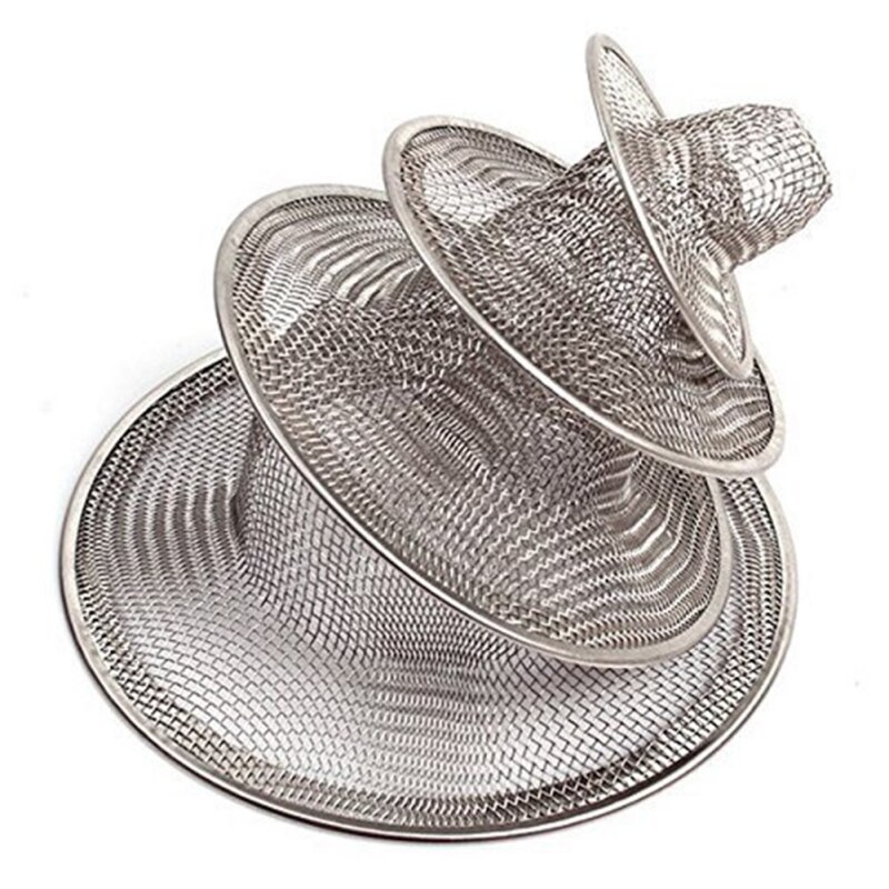 4 Szie Gootsteen Zeef Afvoer Gat Filter Val Metalen Gootsteenzeefje Rvs Bad Gootsteen Afval Screen N06 5