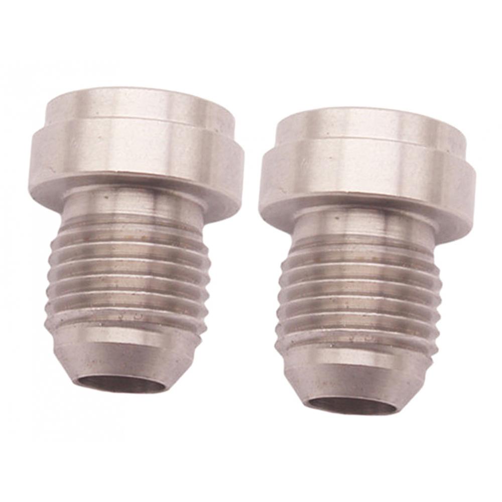 2 Pieces 6AN, AN6 MALE STAINLESS STEEL WELD ON / WELD IN FITTING BUNG