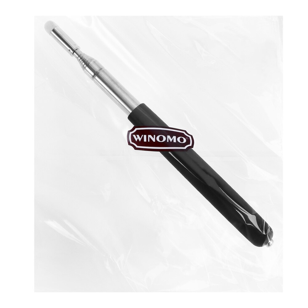 WINOMO-aguja con forma de mano extensible, puntero telescópico retráctil, puntero de pizarra de aula portátil, color negro