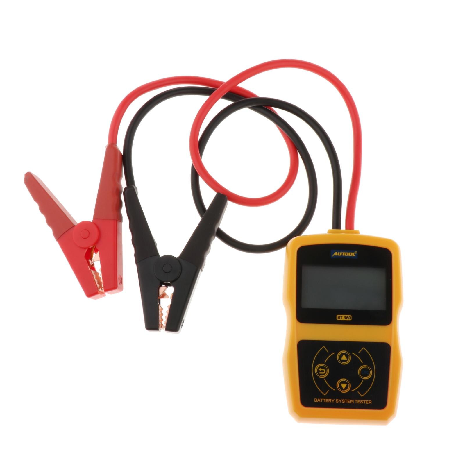 Batterie Tester, 12V 100-2400 CCA Automotive Last Batterie Tester Diagnostic Analyzer für Autos/Boot/Lkw