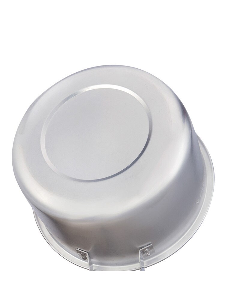 Retro Old Style Deep Thickening Aluminum Alloy Double Ear Small Soup Pot Porridge Cooking Household Gas Boiling Water Stewpot