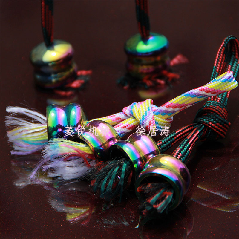 Colorful Metal Jellyfish Style Decompression Fingertip Yo Yo Kinetic Toy Stress Reliever Toys Begleri