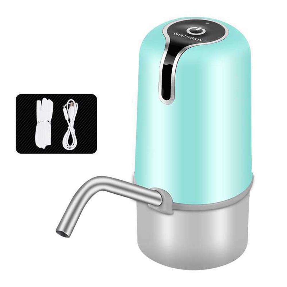 1PCs Elektrische Water Dispenser Draagbare Gallon Drinkfles Schakelaar Smart Draadloze Waterpomp USB Opladen Voor Home Office