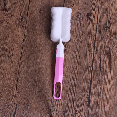 Anti Slip Gesteriliseerd Babymelk Flessen Tang Clip Slip Sterilising Plastic Tang Voor Water Flessen Klem Skid Fles: pink  brush