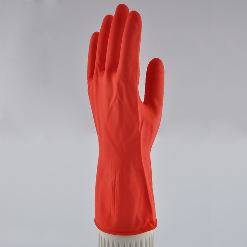 Thickened Acid Alkali Resistant Gloves Safety Industrial Latex Gloves for Workplace Chemical Garden Dish-washing Dusting