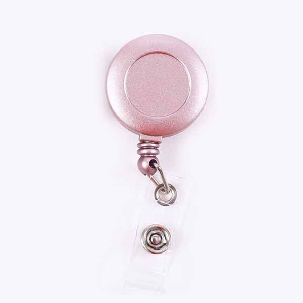 Porte-cartes de crédit en métal pour femmes, étui en métal pour carte d&#39;identité Business, portefeuille pour hommes, étudiant, bureau, Bus, Badge d&#39;identité, porte-cartes: Rose Gold