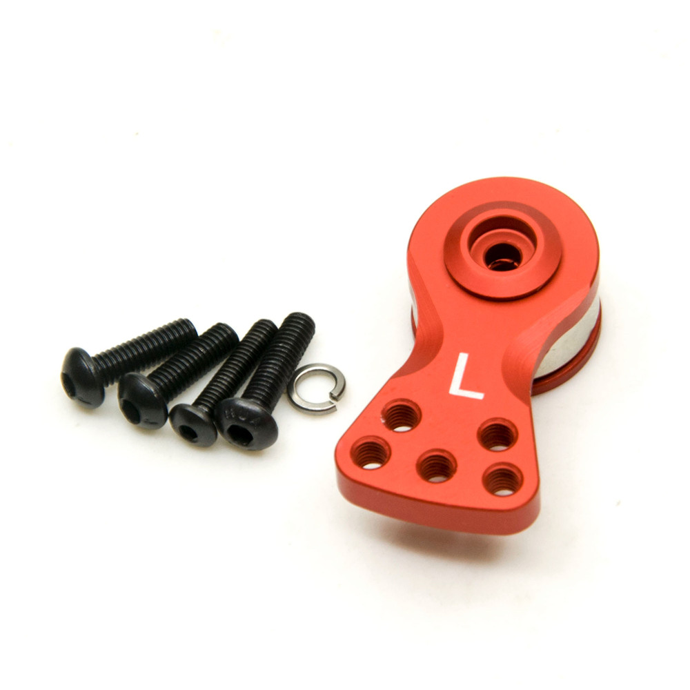 AXSPEED sección ajustable fuerza Servo protección 25T dientes medio Servo brazo bocina para 1/8 1/10 Control remoto coche barco: Verde