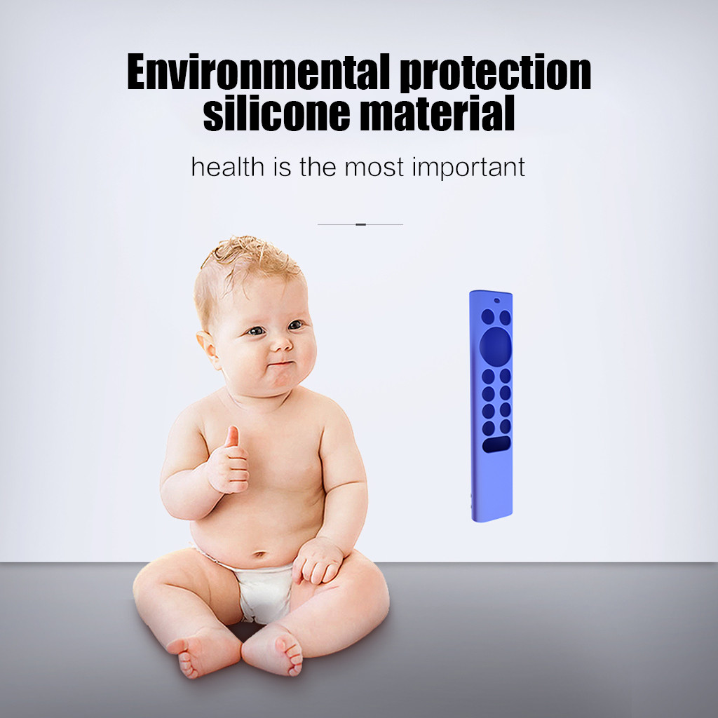 Tv Afstandsbediening Case Cover Voor Nvidia Shield Tv Pro / 4K Hdr Siliconen Anti-Val Anti-skid Beschermhoes Skin Shell