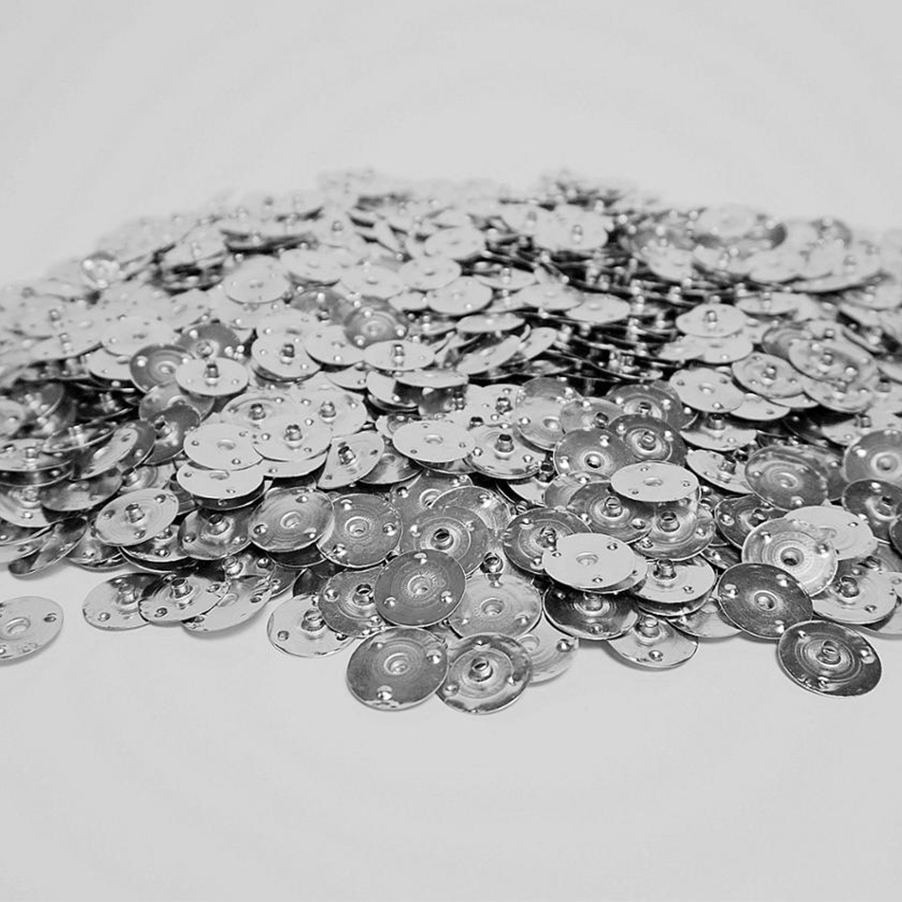 Mèches de support en métal pour bougie, 100 pièces, pour bricolage, fabrication de bougies, 12.5x2.5mm, Durable, fournitures de bougies