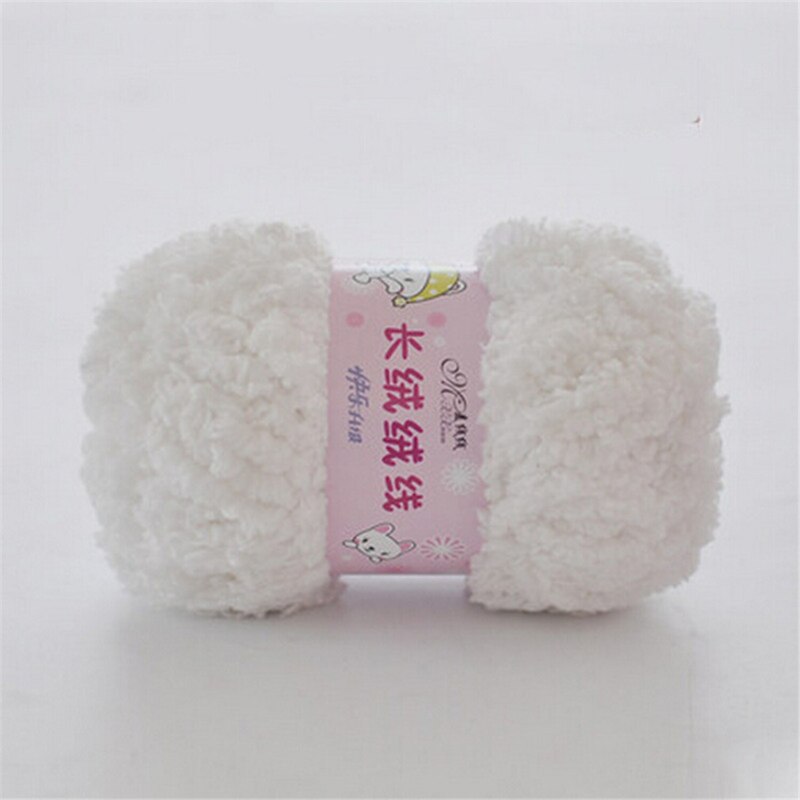 Soft Smooth Baby Wool Yarn Knitting Velvet Yarn Thick Fiber Cotton Crochet Yarn Hand Knitting Cashmere Yarn Thread: 671924