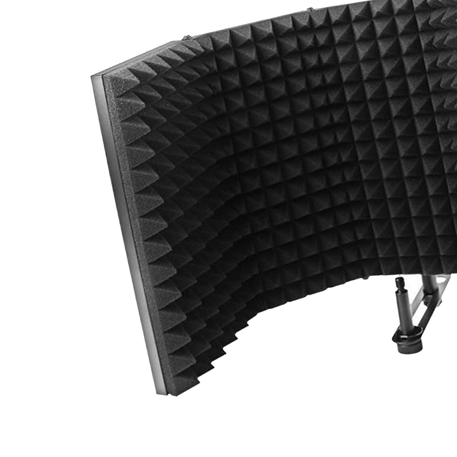 Adjustable Microphone Isolation Screen Studio Mic Sound Absorbing Foam Reflector Sound Recording