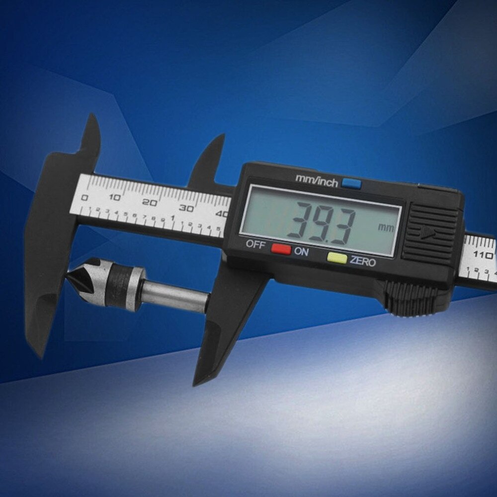 Electronic Digital Display Vernier Caliper 0-150MM Digital Measuring Instrument Internal Diameter External Diameter Plastic