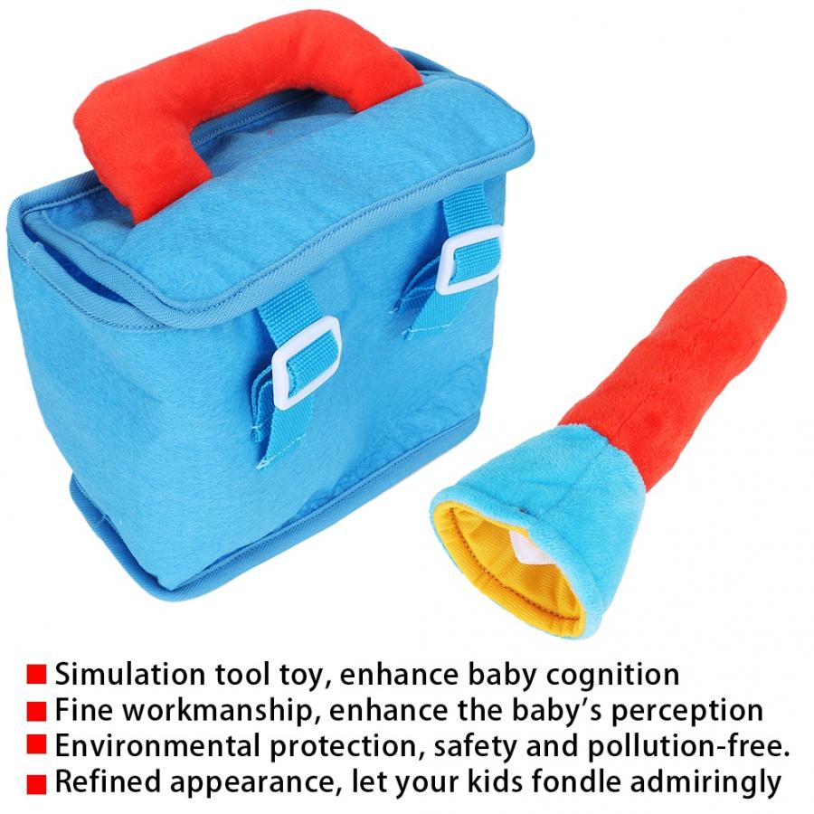 Children Simulation Repair Tool Kit Toy Pretend Play Repairement Tool Toy Set for Children Boy and Girl