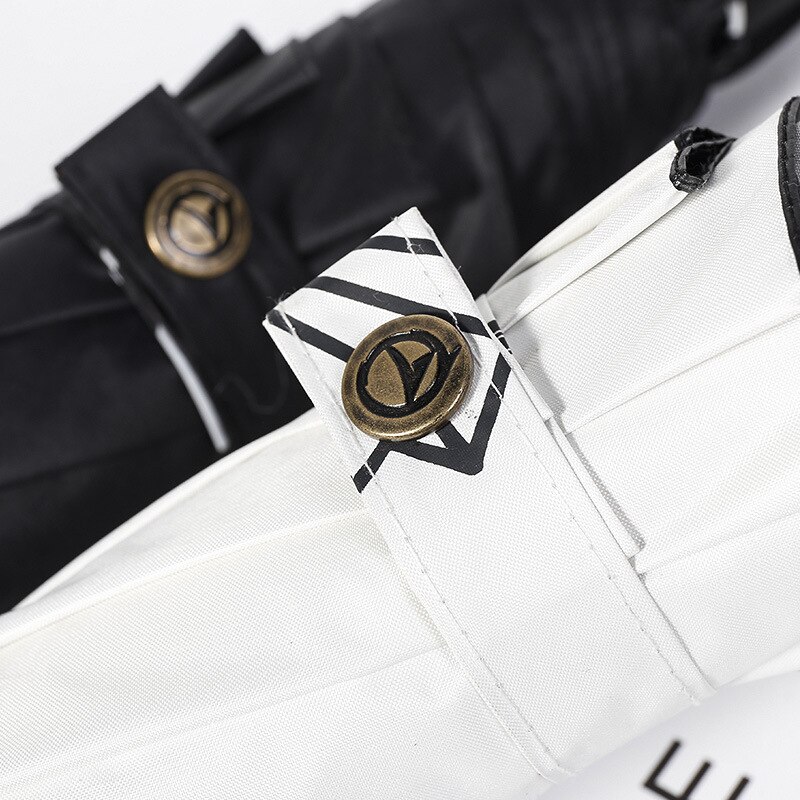 Yada papieren vliegtuig patroon 3- opvouwbare paraplu dames uv regenbestendige paraplu parasol regen zon licht paraplu's  yd200210