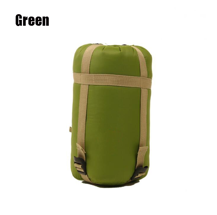 Høj naturvandring 190 x 75cm mini udendørs ultralet kuvert sovepose ultra-lille størrelse til campingvandring klatring