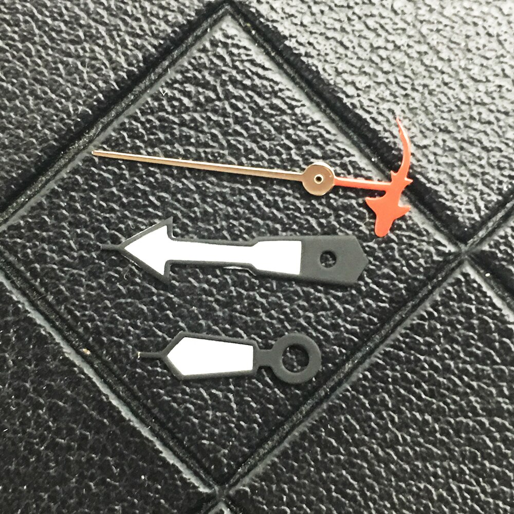 Accesorios para reloj SKX007/SKX009, manecillas con movimiento NH35 NH36: Fluorescent black