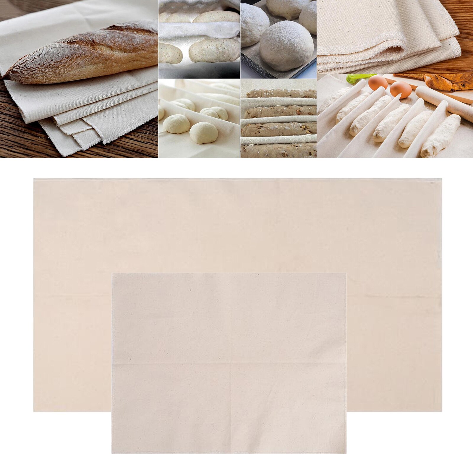 Couche de pâte pour boulanger, tapis de cuisson en tissu fermenté