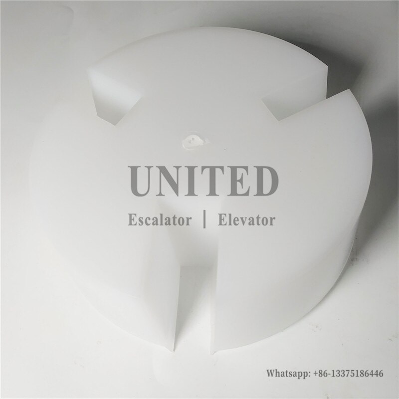 10pcs UNITED Elevator Round Oil Cup Elevator Oil Collection Box Oil Accumulation Box 150mm*150mm 3 Holes