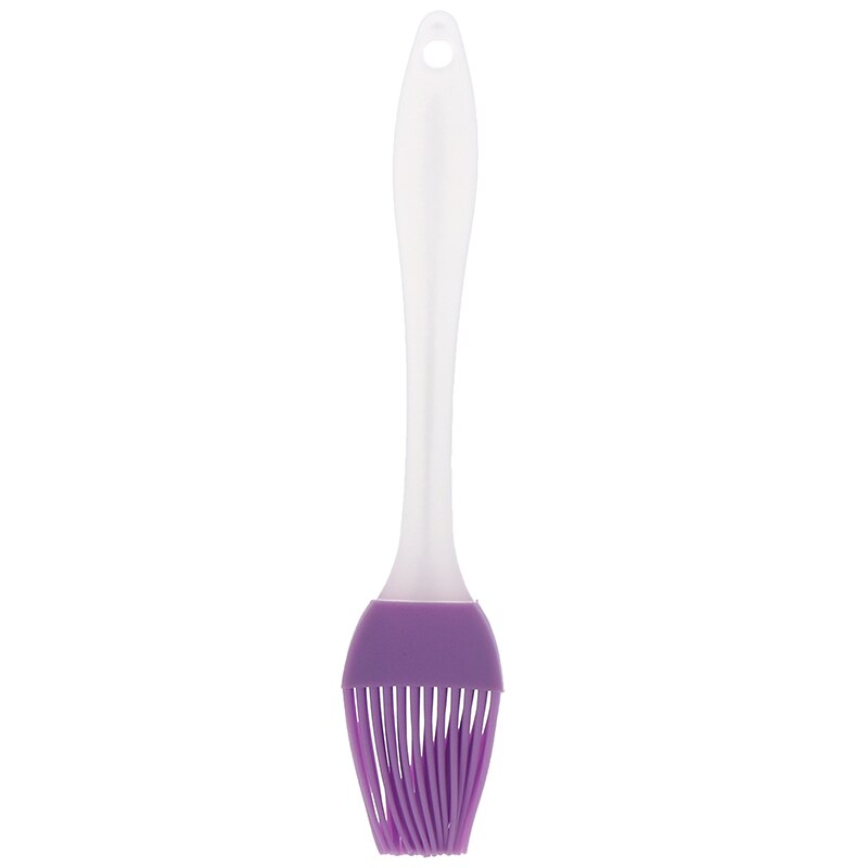 Silicone Baking Bakeware Bread Cook Brushes Pastry Oil BBQ Basting Brush Tool: purple