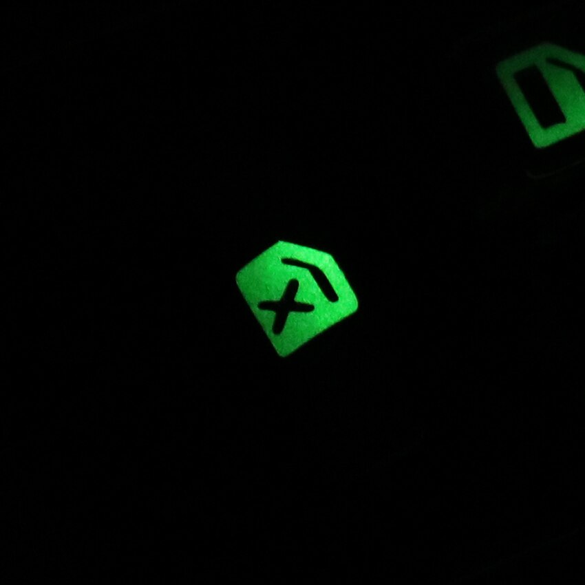 Window Button Luminous Sticker Auto Door Windows Button Prompt Sticker Car Styling Car Door Window Lift Prompt Sticker