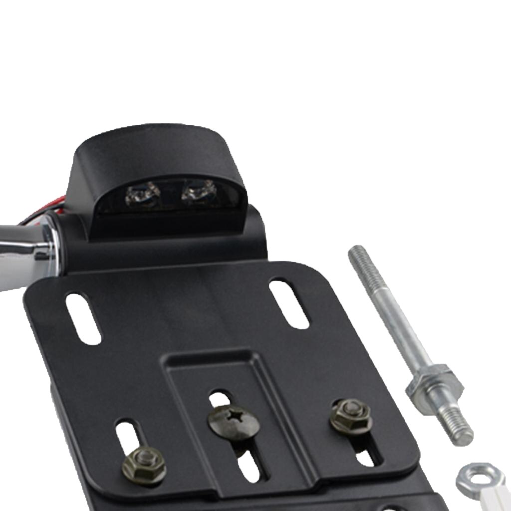 Side Mount Motorfiets Achterlicht Kenteken Beugel Voor Harley Sportster Xl 883 1200 48 (2 Kleuren)