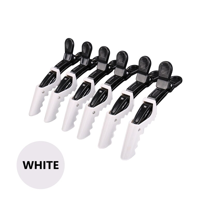 6/10Pcs/Set Hairstyling Clipper Tool Alligator Hair Clip Hairdressing Hairpin Ladies Plastic