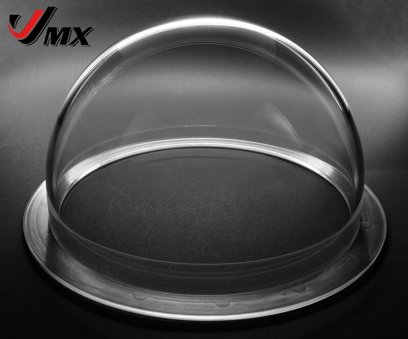 6.2 Inch Acrylic Indoor / Outdoor CCTV Extended Clear Dome Camera Housing