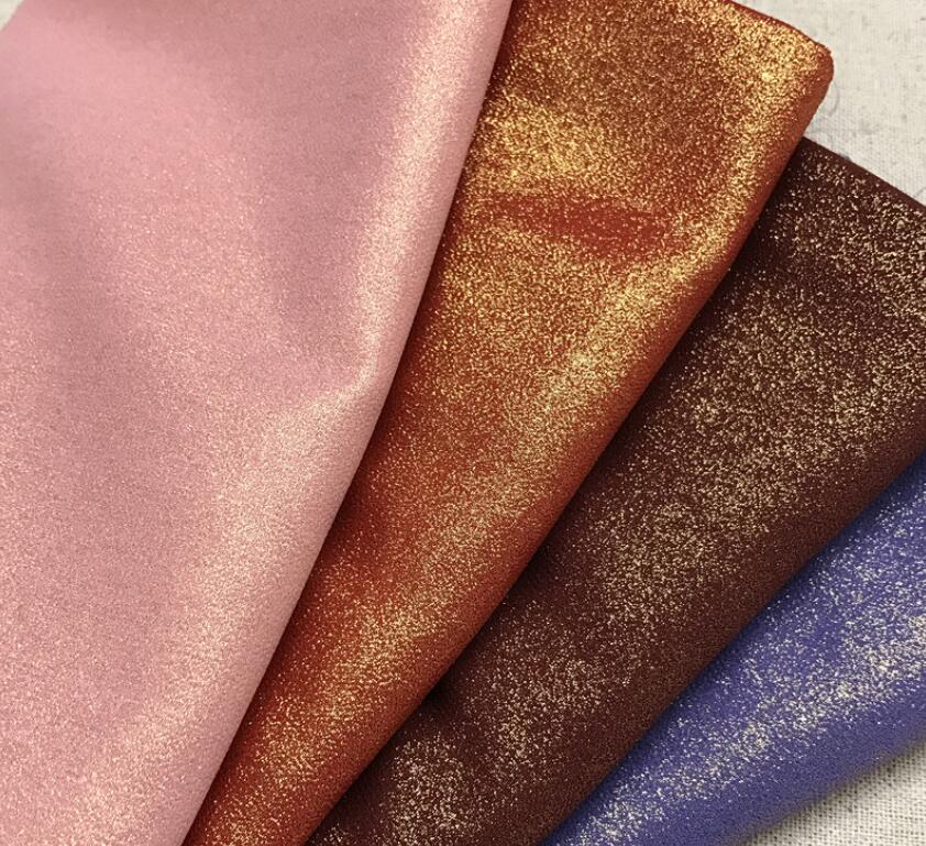 Bling Soft Chiffon Fabric Bronzed Summer Fabric Shiny Costume Cosplay Material