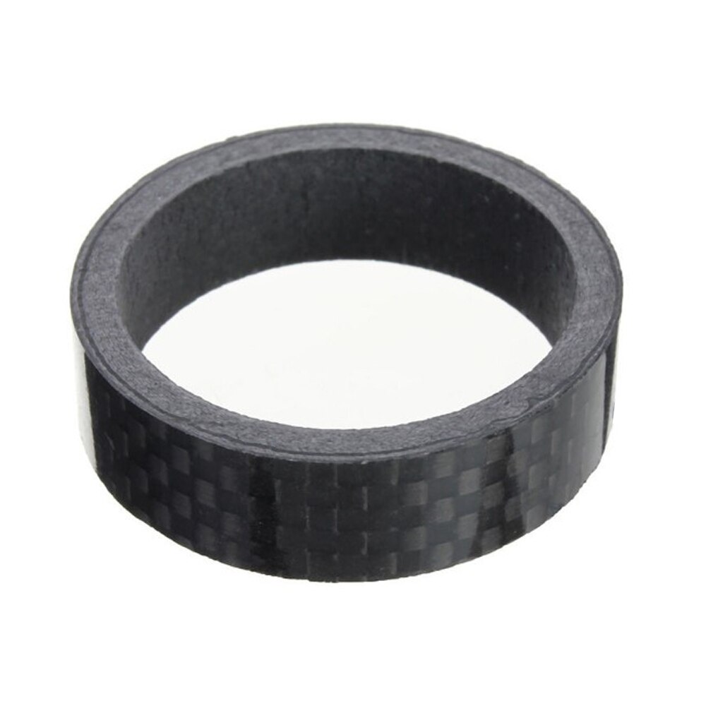 Bicycle handlebar spacers carbon spacer for fork stem 3/5/10/15/20mm diameter 28.6mm carbon headset spacer washer bike parts: 10mm