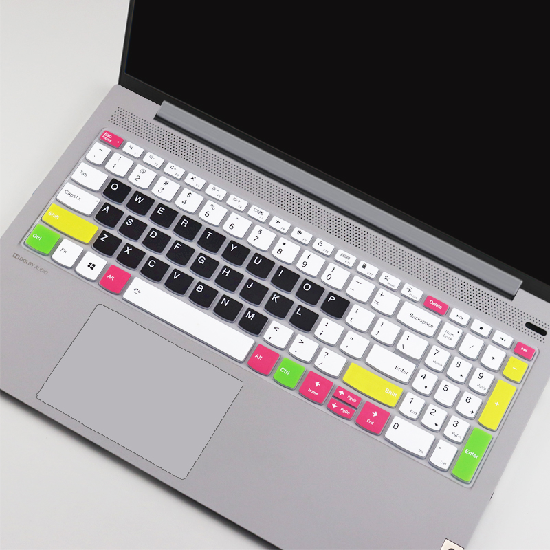 Laptop-Tastaturabdeckung Schutzfolie für Lenovo IdeaPad schlank 3i 15 3 15 Gen 8 2023 15IRU8 15IAN8 15ABR8 15AMN8 15IAH8 15,6'': Rosa